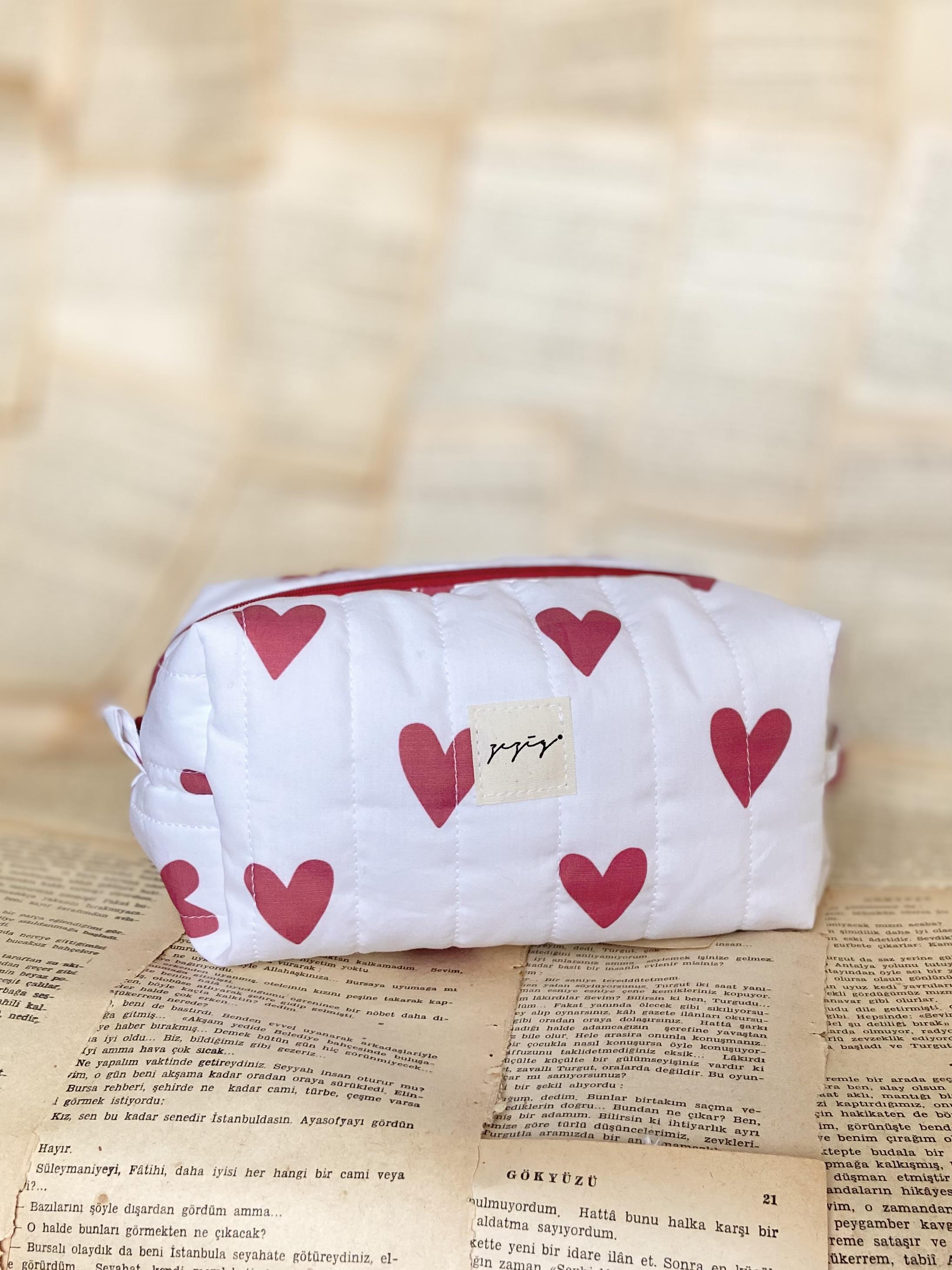 Kalp Organizer Çanta