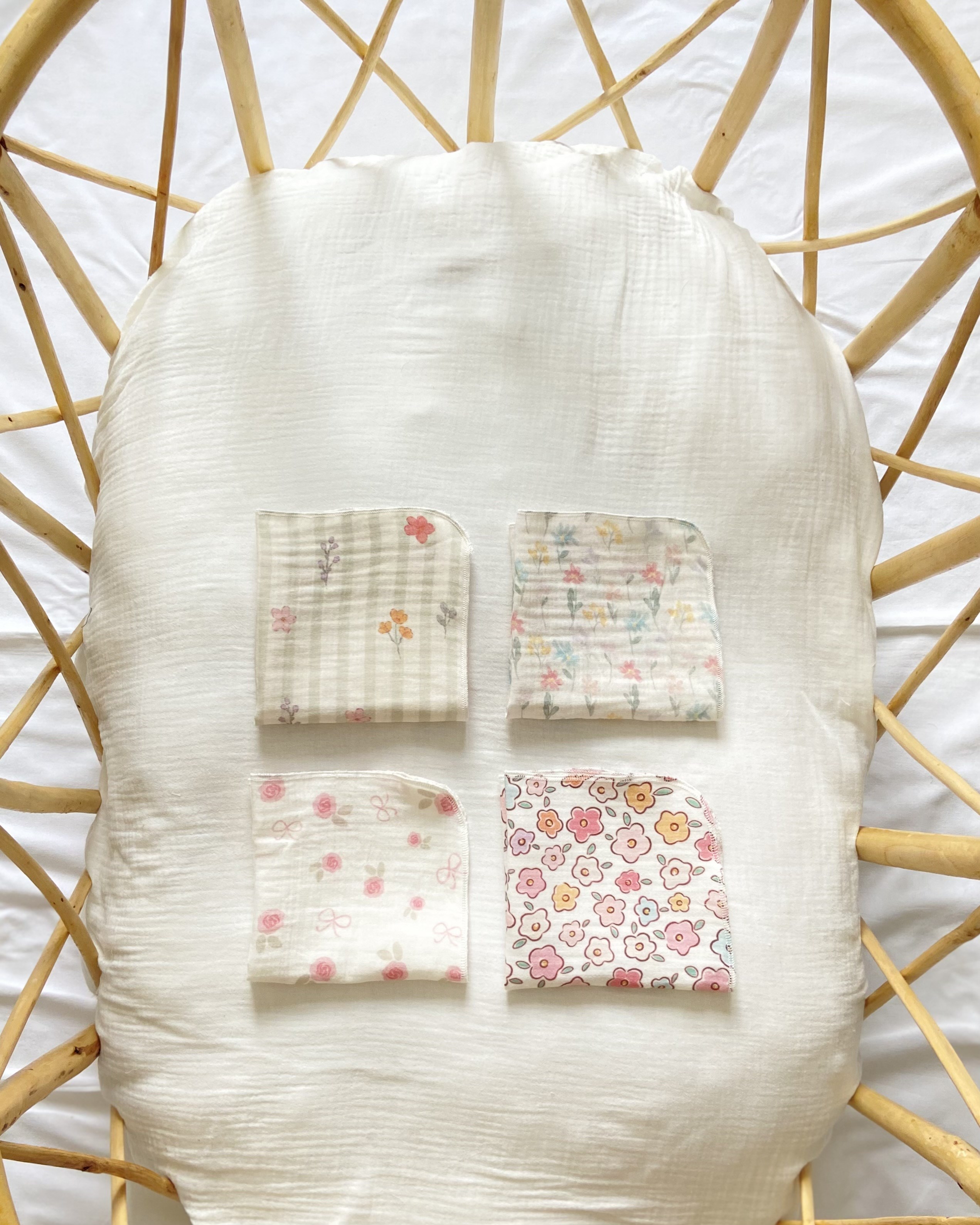 Müslin Mendil Seti (4'lü) - Grace