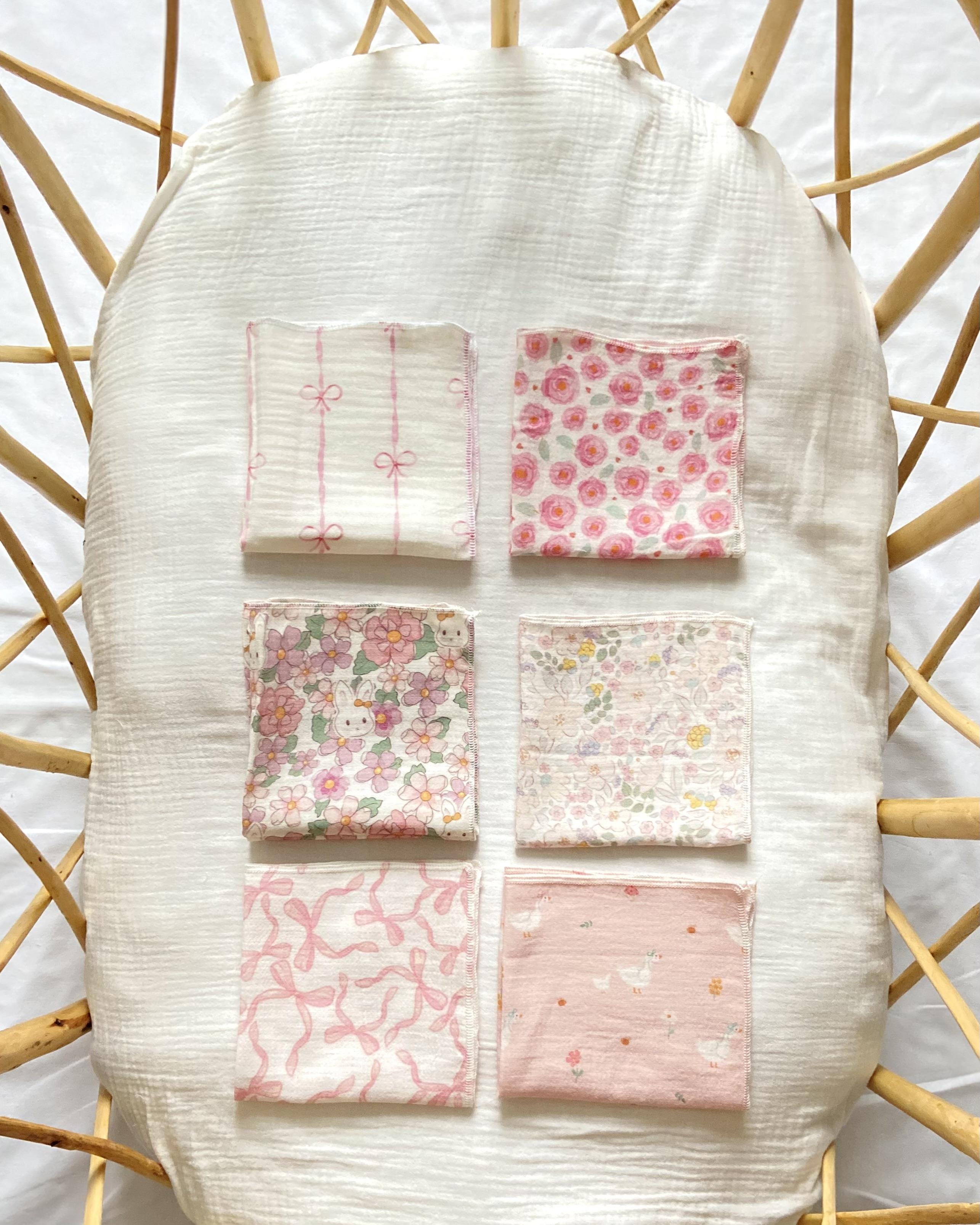 Müslin Mendil Seti (6'lI) - Ördek Hanım