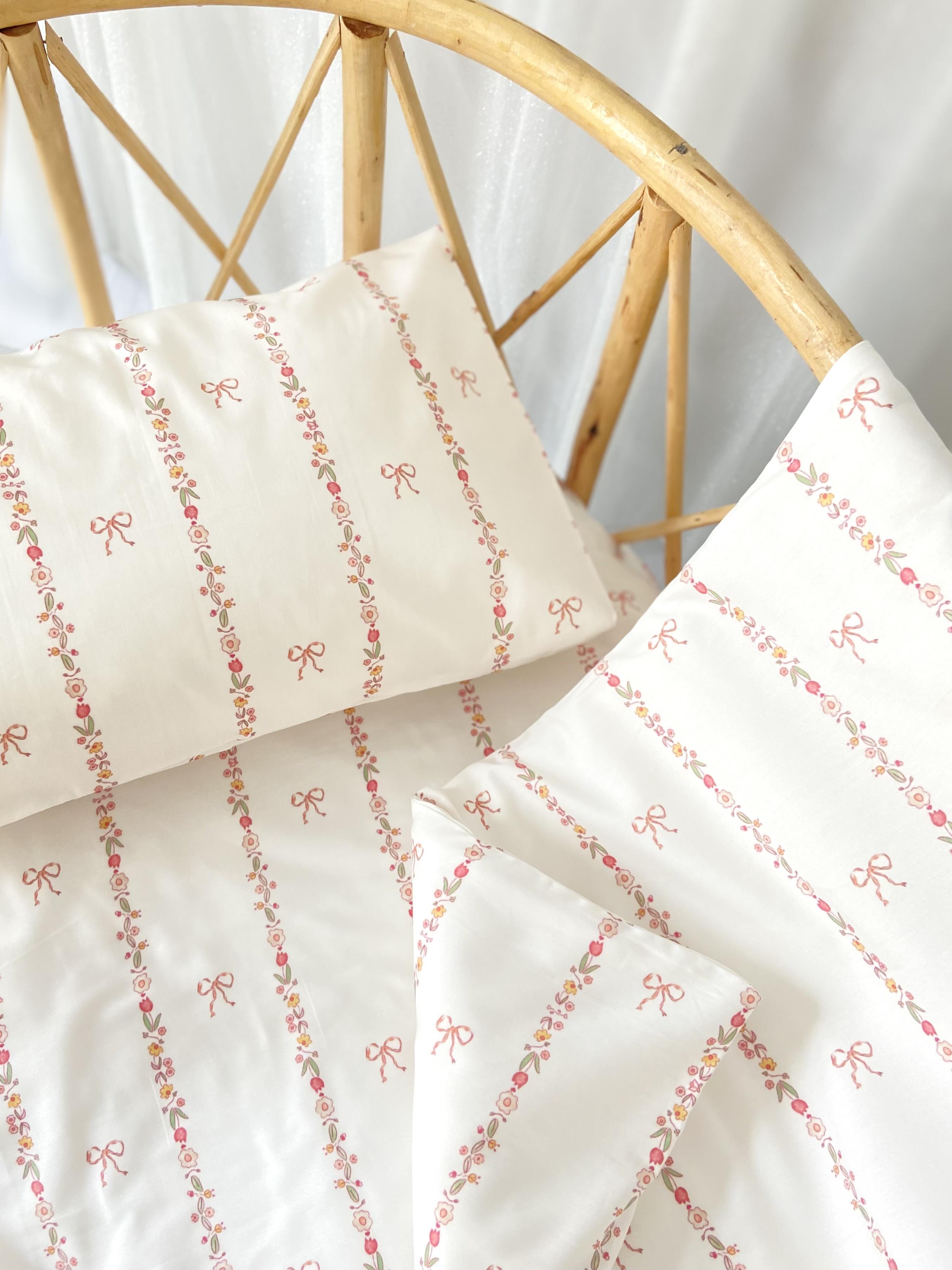 Zezig Bow Line Bebek Nevresim Takımı