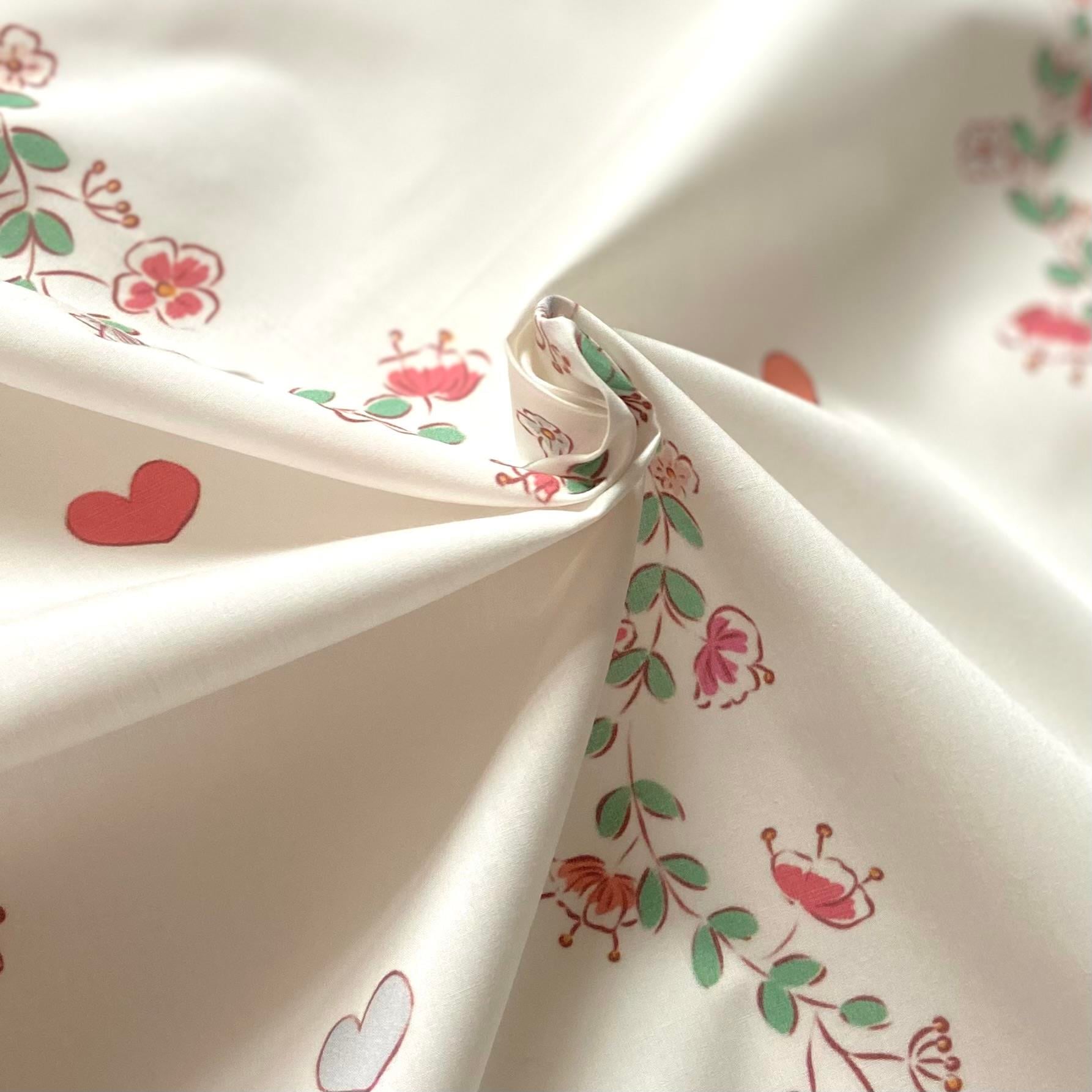 Zezig Cute Ivy Poplin Kumaş