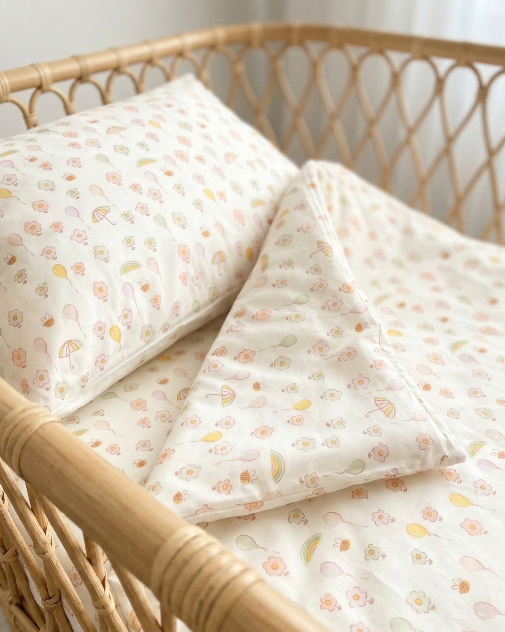 Zezig Soft Doodle Bebek Nevresim Takımı