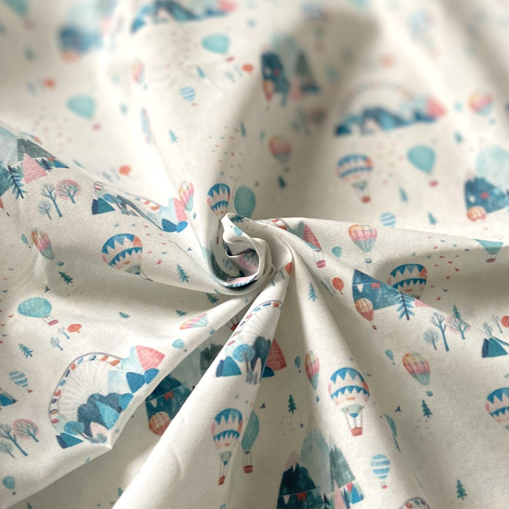 Balloons Poplin Kumaş
