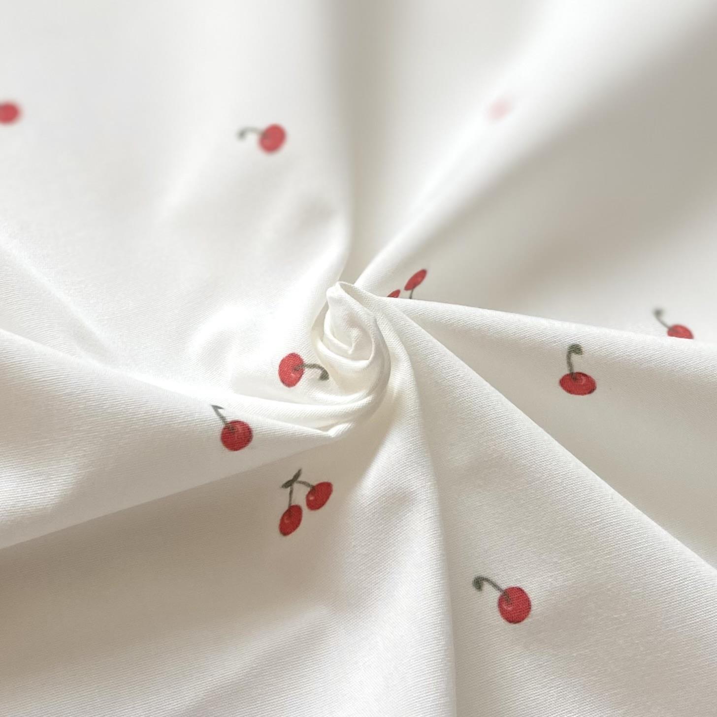 Cherry Poplin Fabric