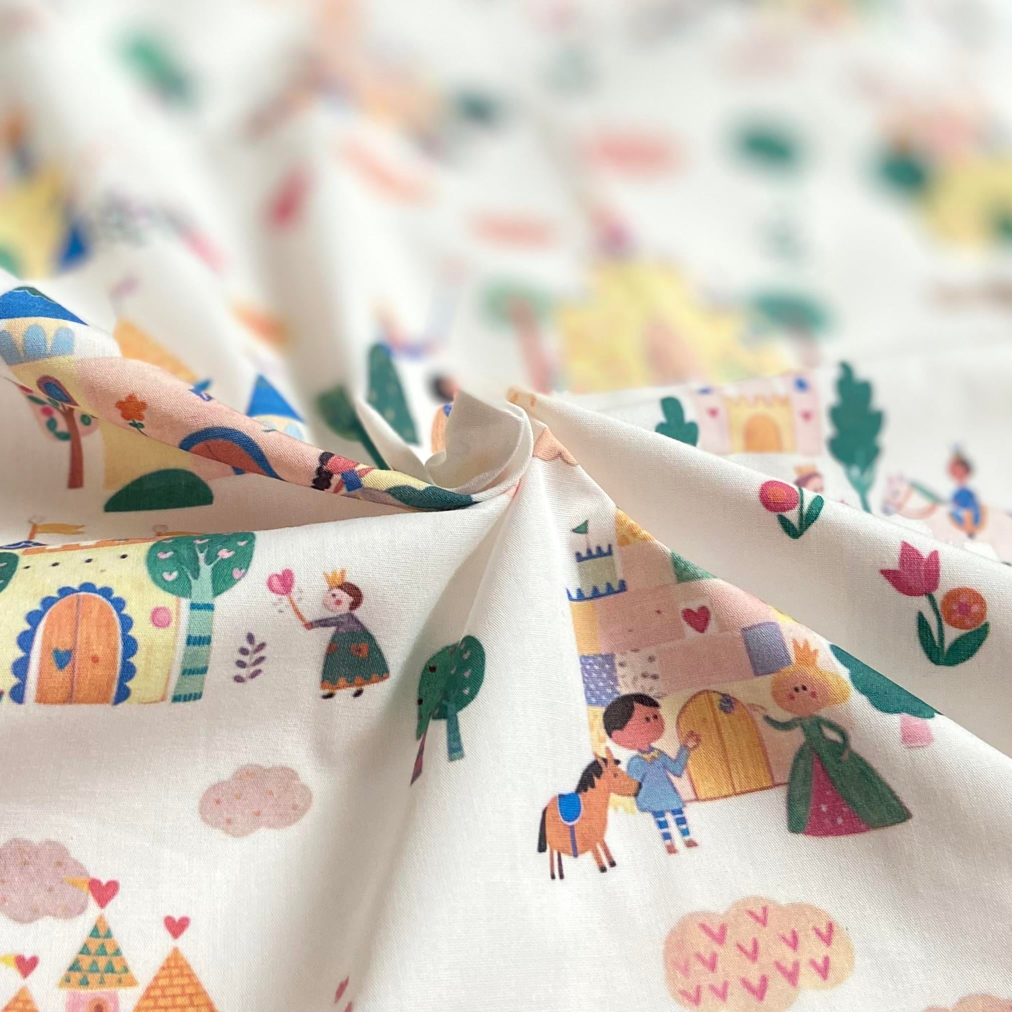 Fairy Kingdom Poplin Kumaş