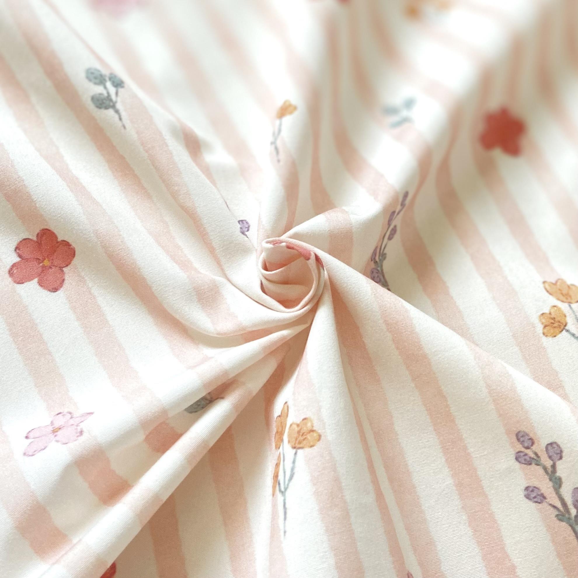Grace - Pink Poplin Fabric