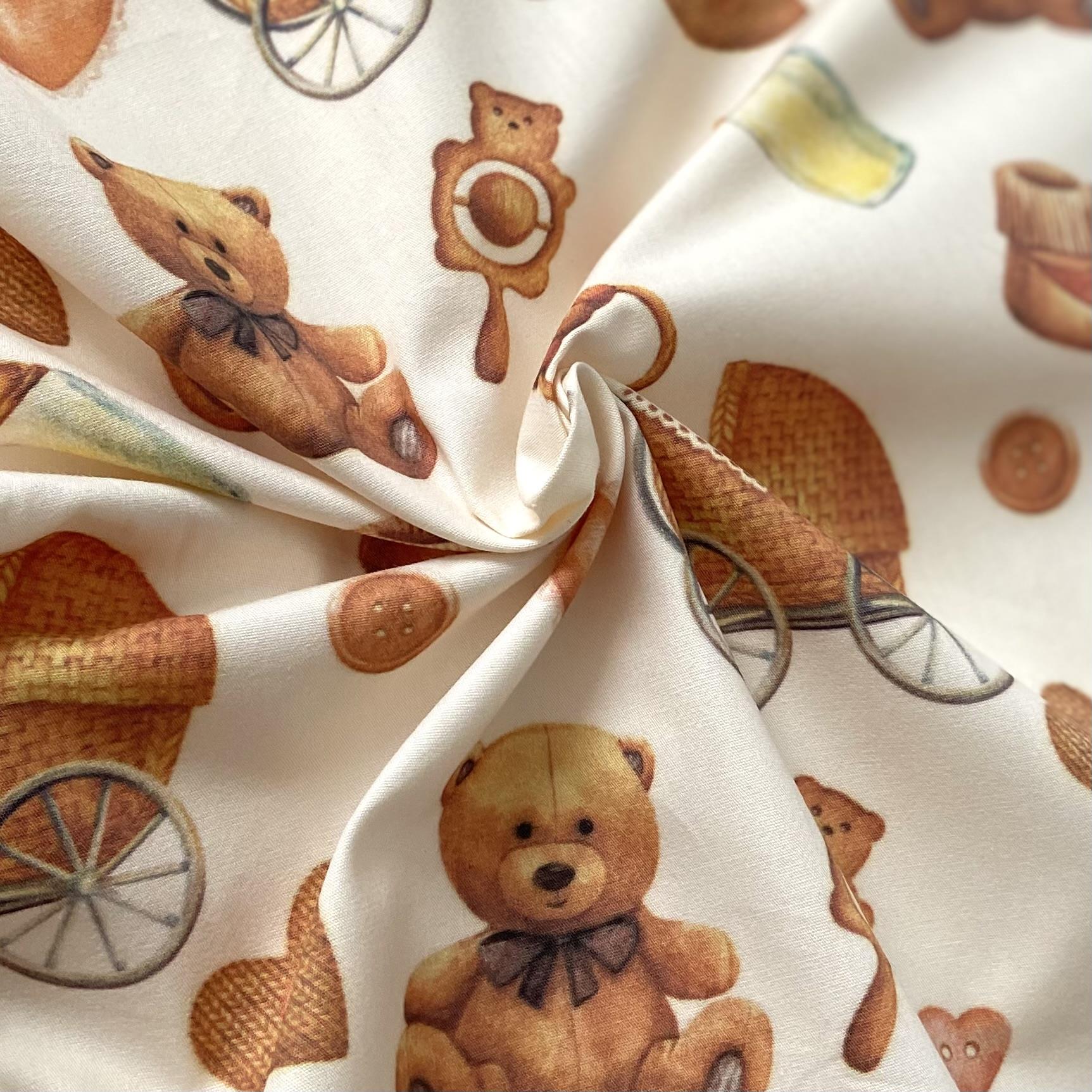Cream Series - Beybi Poplin Fabric