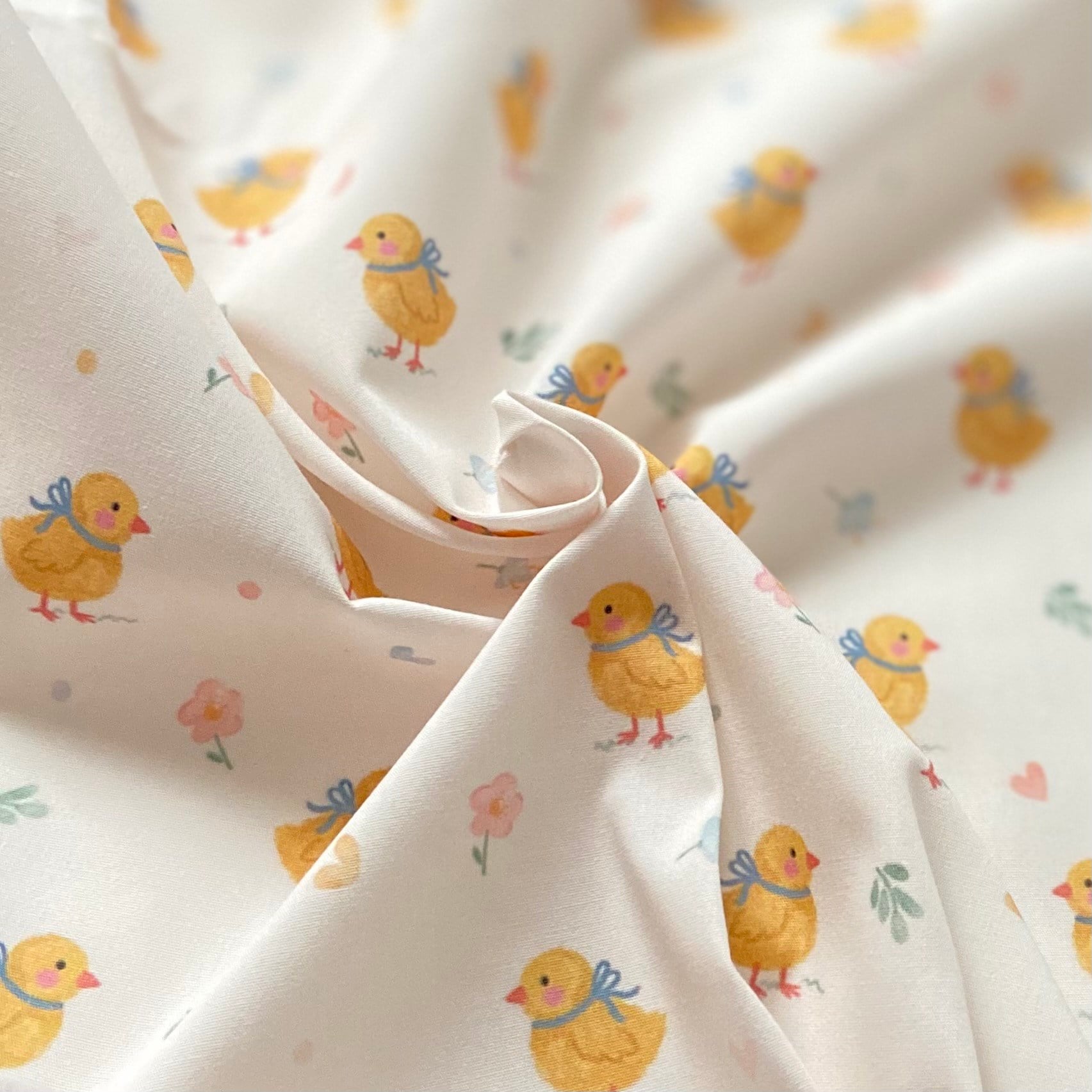 Little Chick Poplin Kumaş