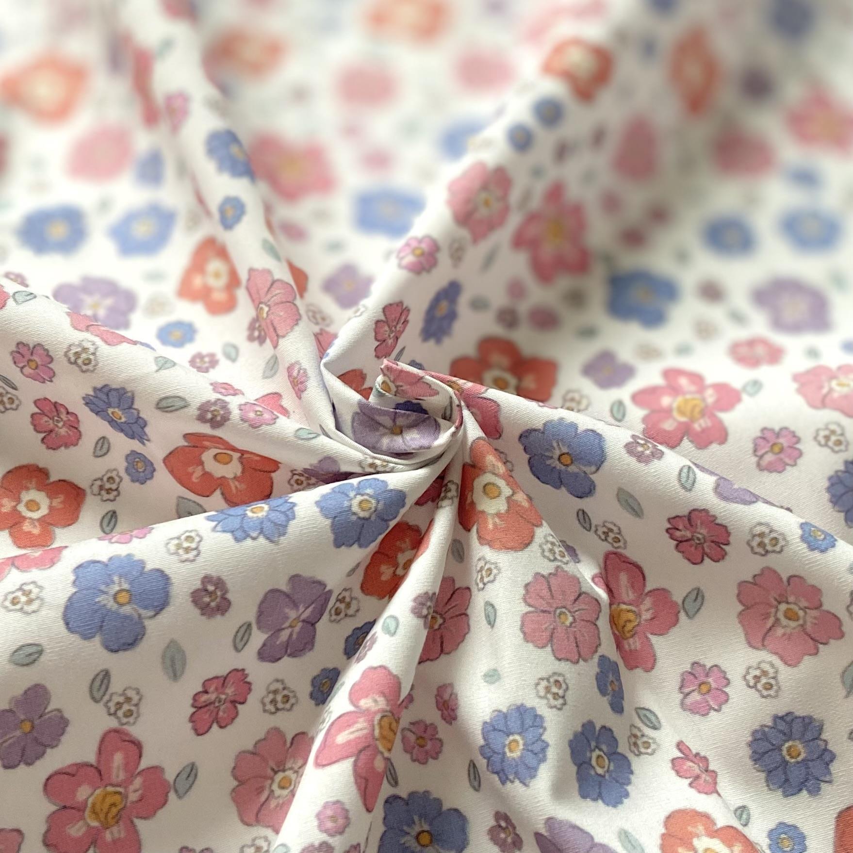 Live Flowers Poplin Kumaş