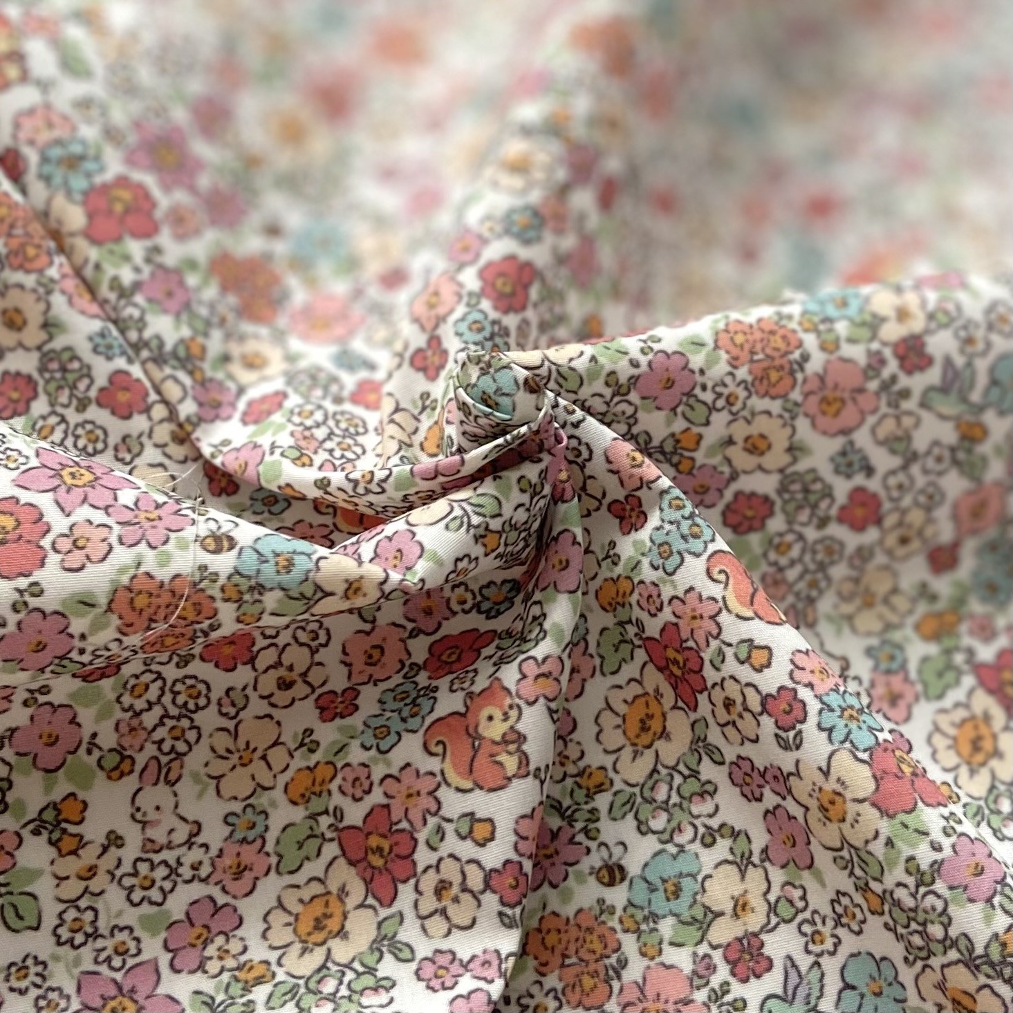 Meadow Buddies Poplin Kumaş