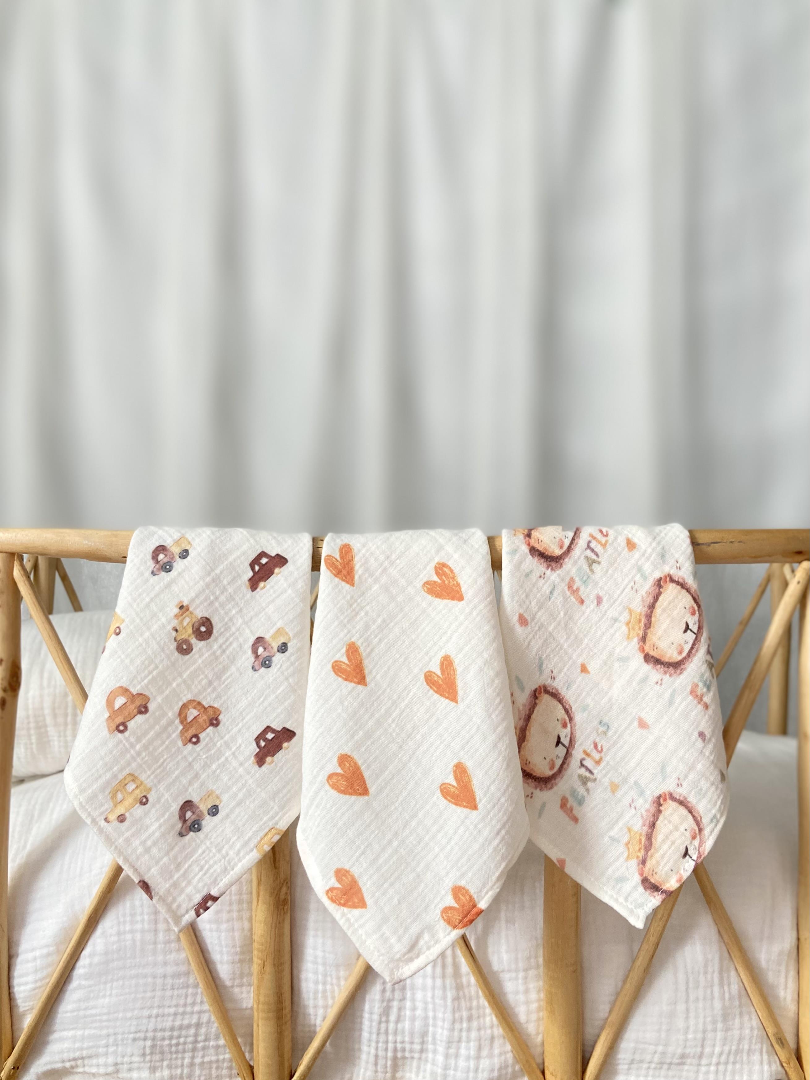 Muslin Wipes Set (3 Pieces)