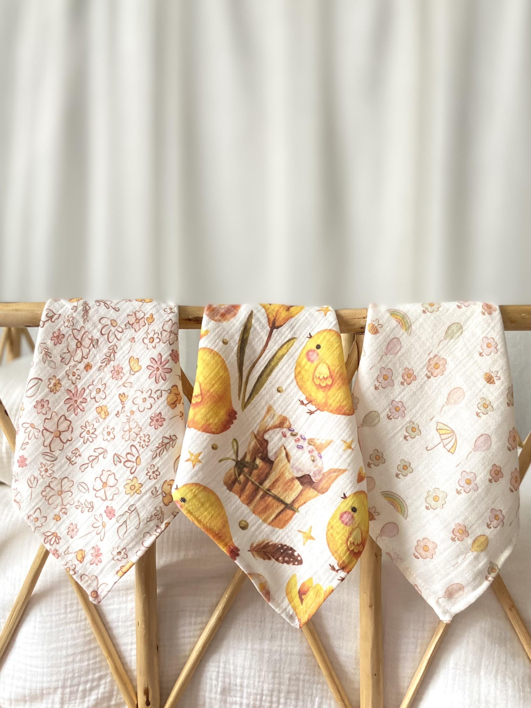 Muslin Wipes Set (3 Pieces)