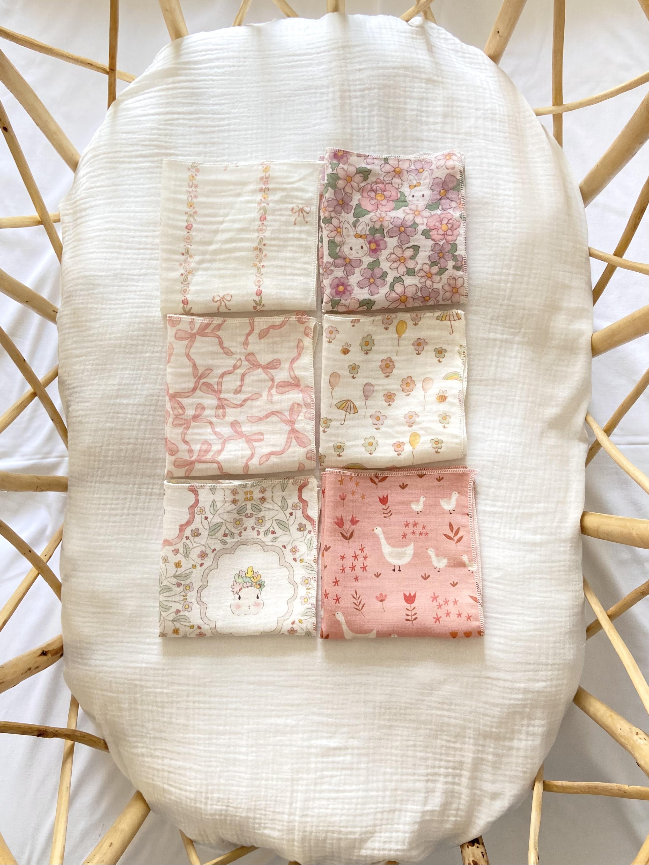 Muslin Wipes Set (6 Pieces) - LDY