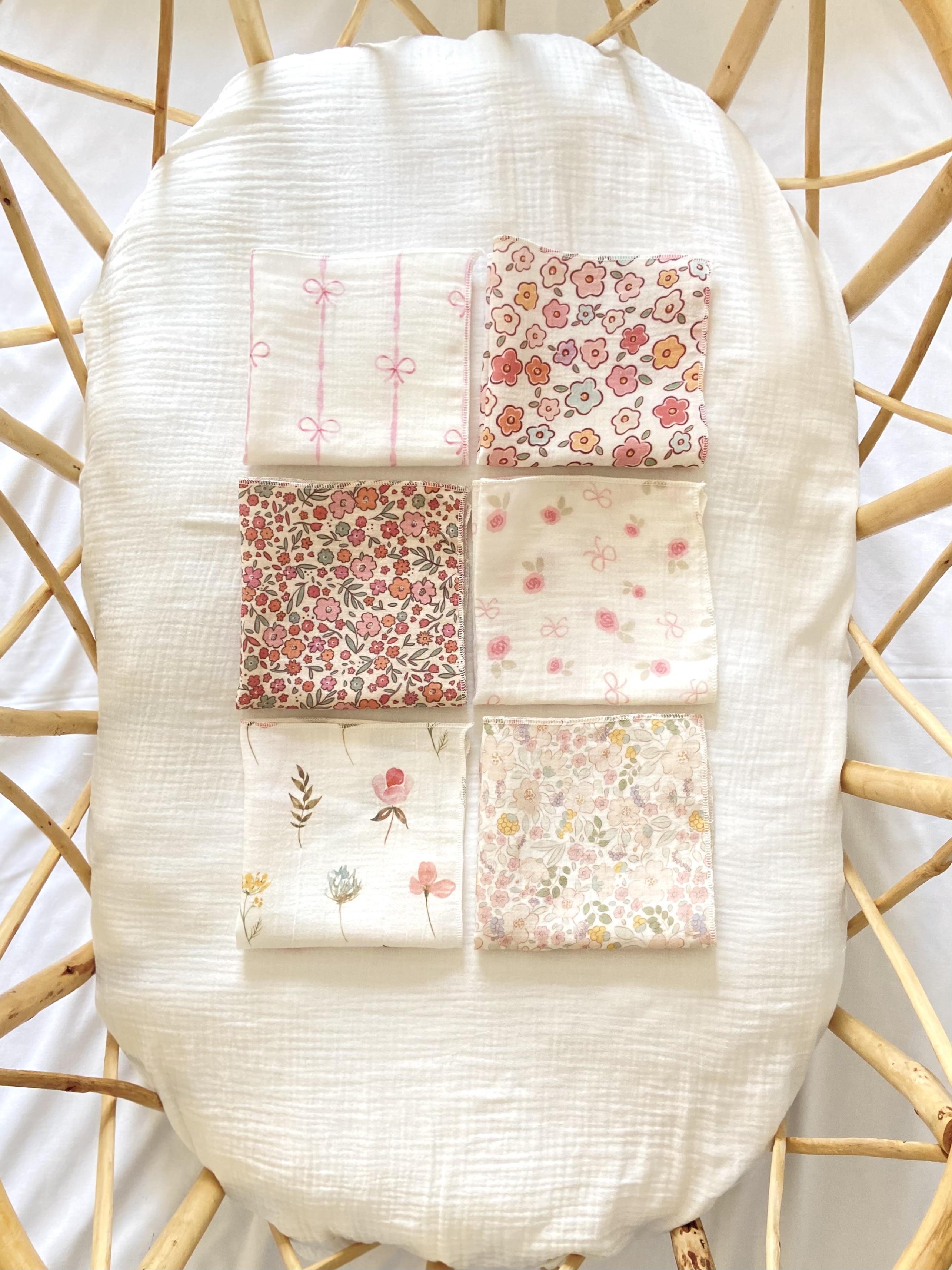Muslin Wipes Set (6 Pieces) - RNKLY