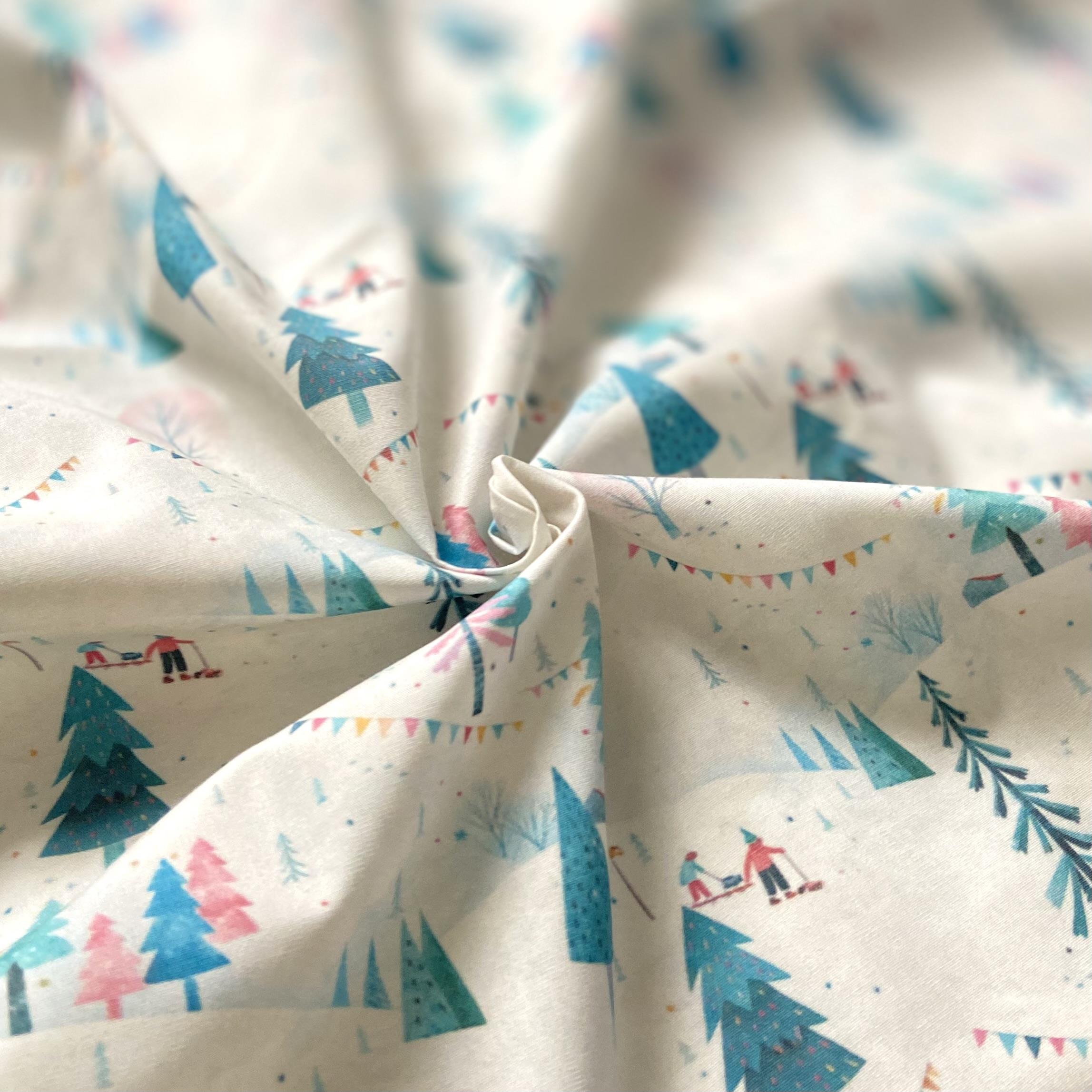 Winter Poplin Kumaş