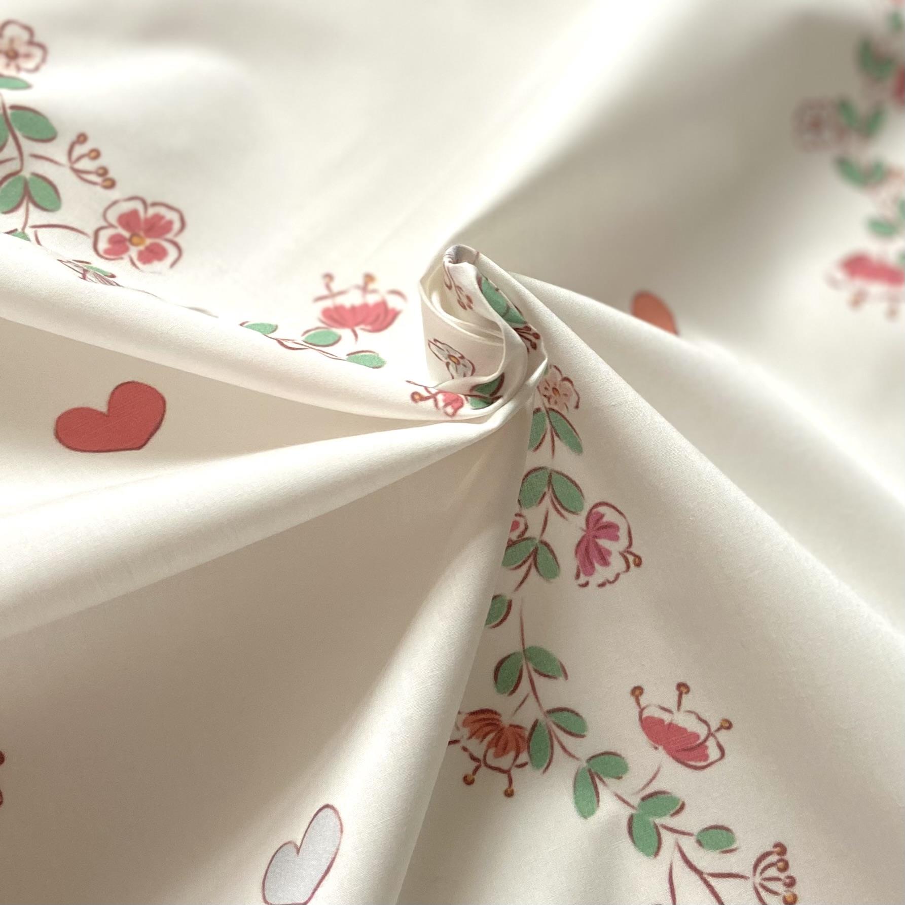 Zezig Cute Ivy Poplin Fabric