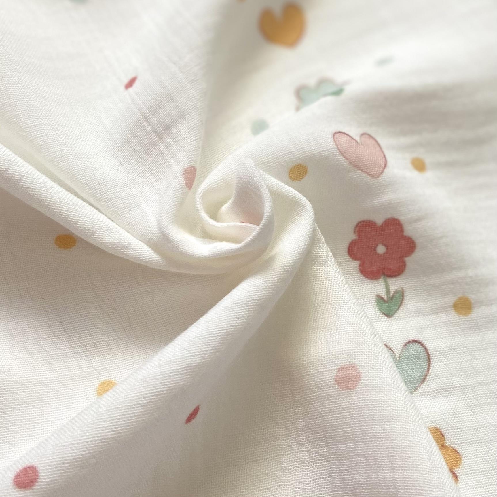 Dotty Muslin Fabric