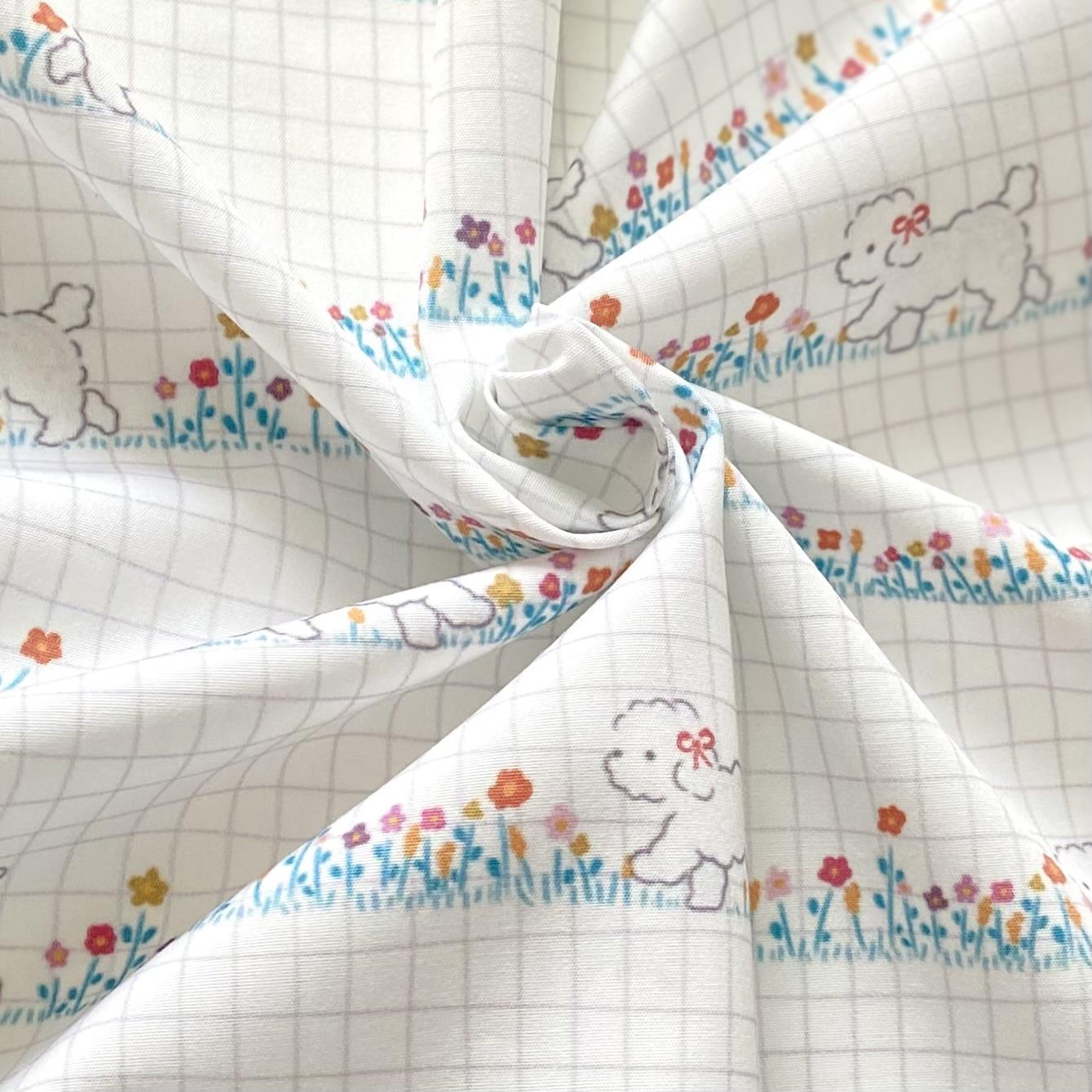 Zezig Doglike Poplin Fabric