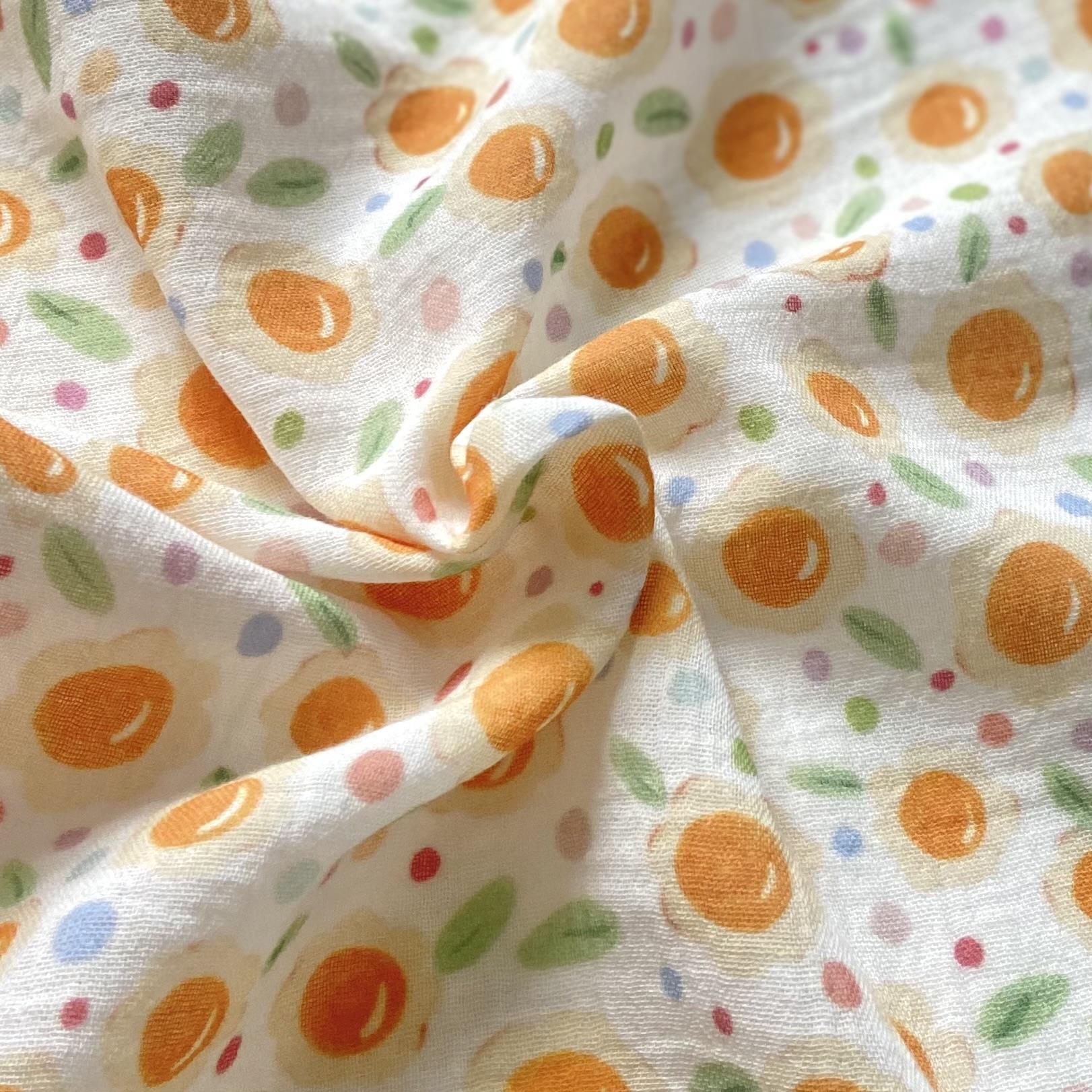 Zezig White Daisies Müslin Kumaş