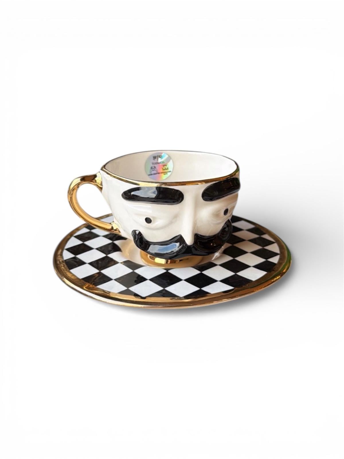 Checkmate-His Black Çay Fincanı