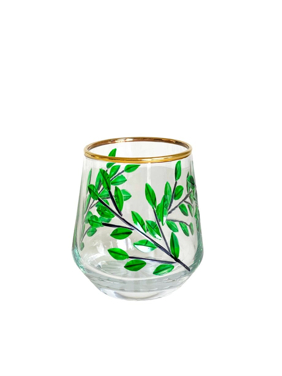 Green lover kahve yanı su bardağı