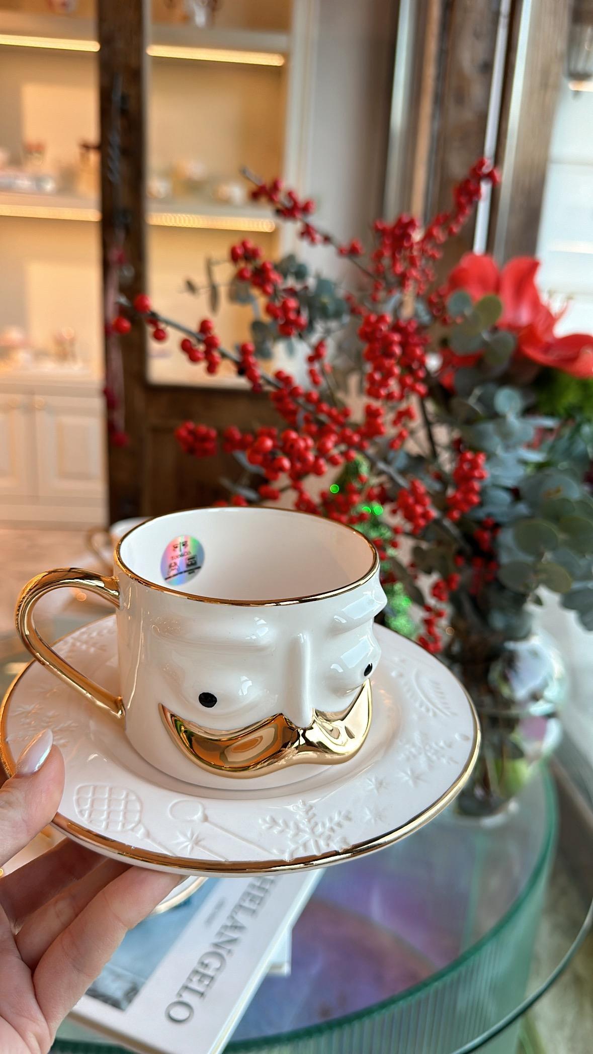 Hulusi Bey Christmas Edition Çay Fincanı
