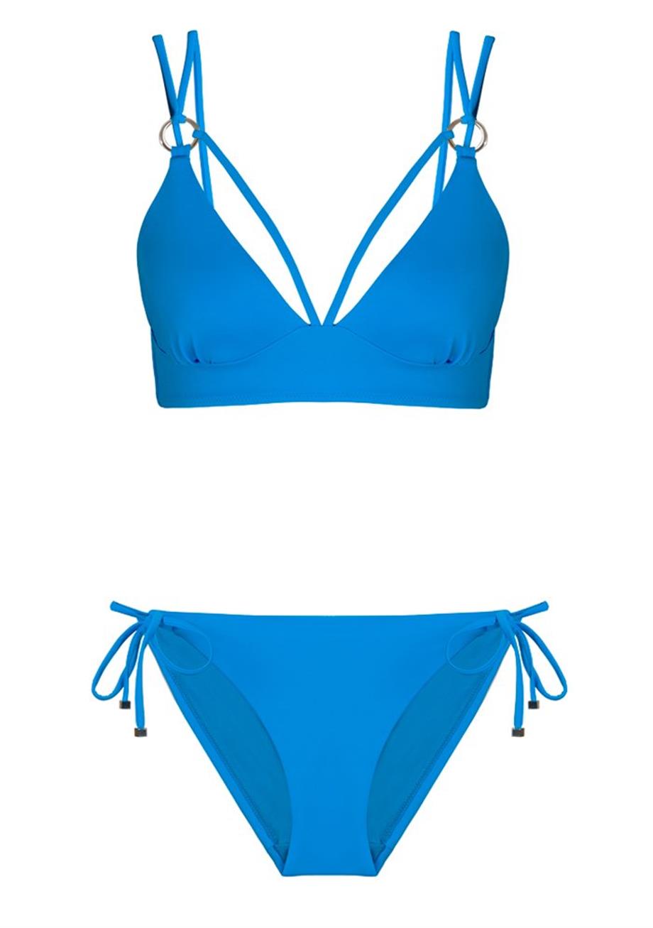 Azure Bralet Bikini Üstü