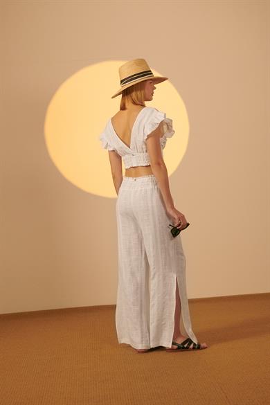 Brigitte Tee Top White