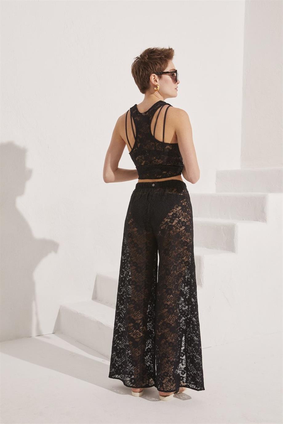 DREAM LACE Pants Black
