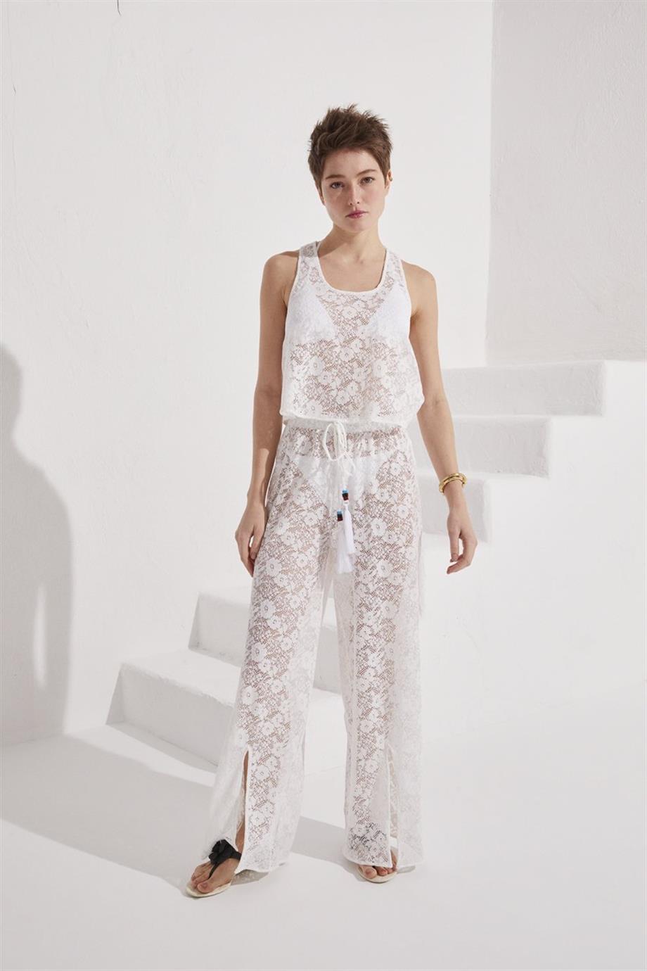 DREAM LACE Top Off White