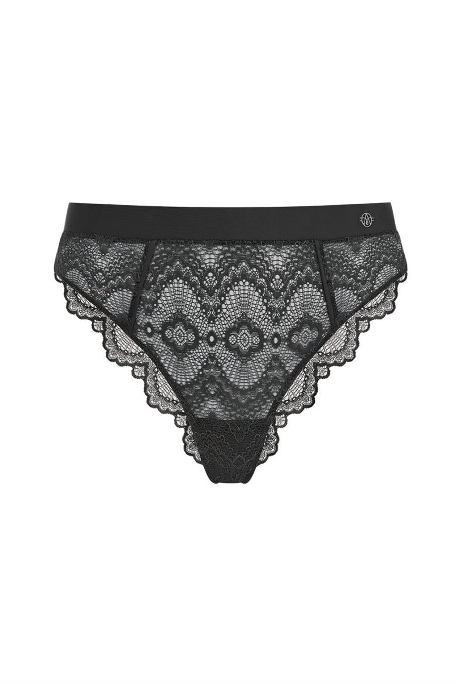 Flame Brazilian Bottom Black