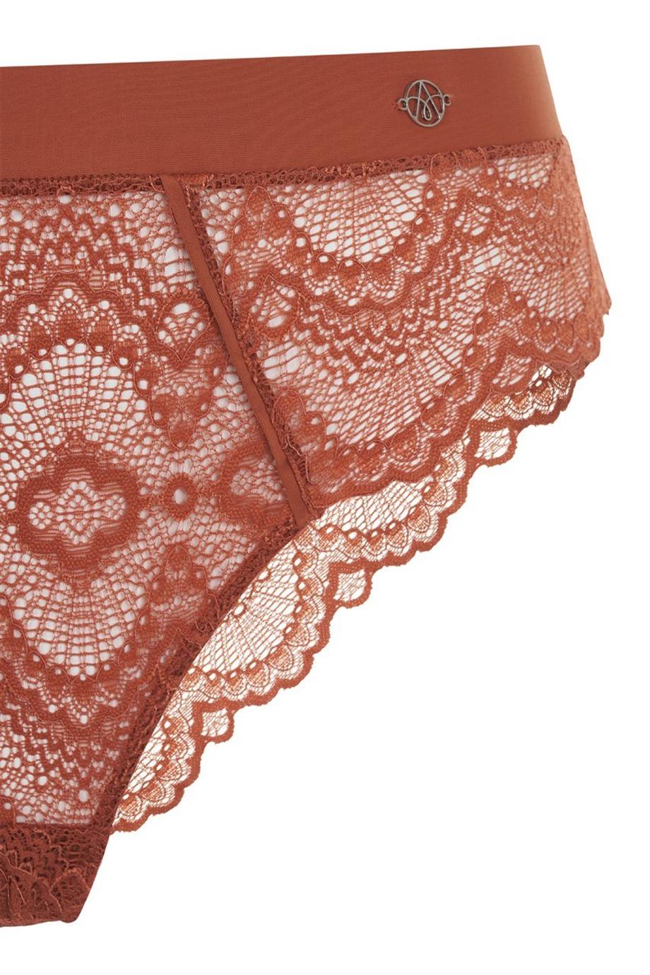 Flame Slip Briefs Cinnamon