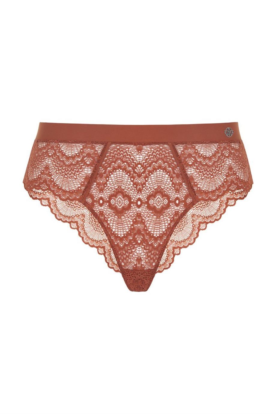 Flame Slip Briefs Cinnamon