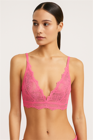 Flame V Detail Bralette