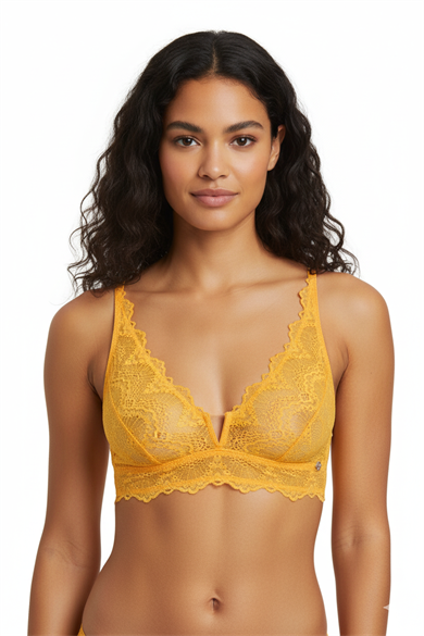 Flame V Detail Bralette