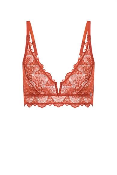 Flame V Detail Bralette