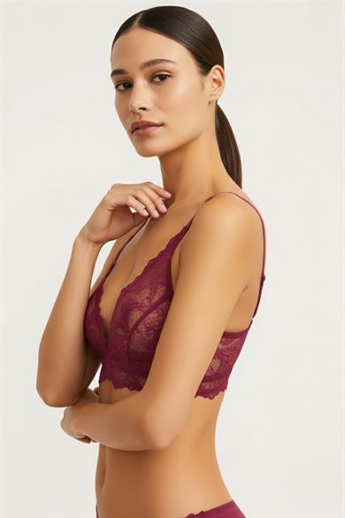 Flame V Detail Bralette