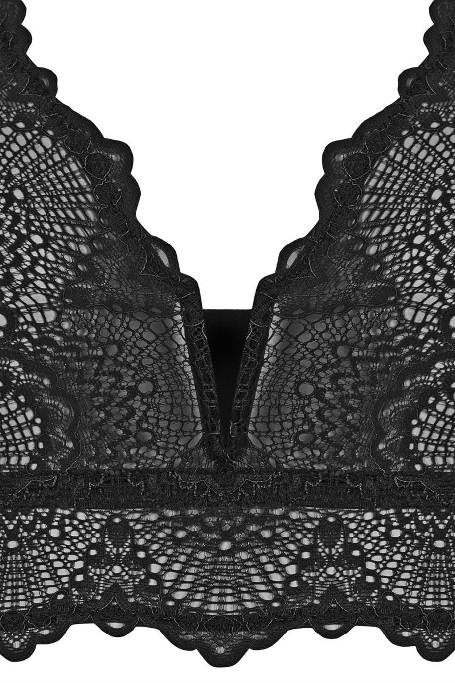 Flame V Detail Bralette