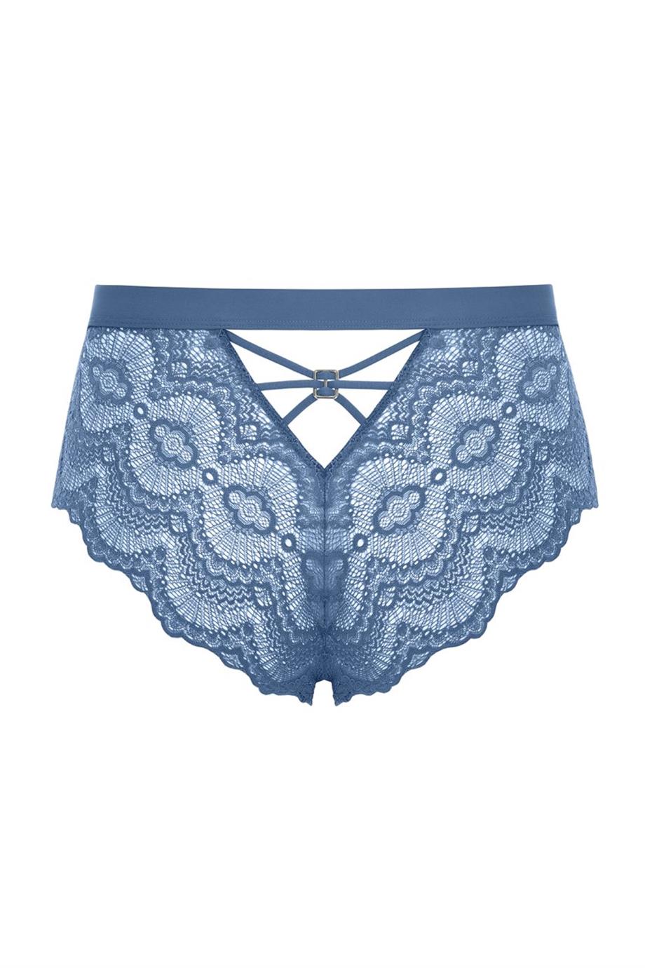 Flame High Rise Briefs Stormy