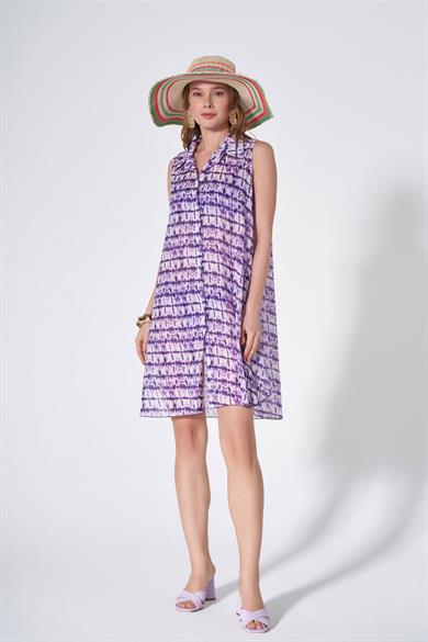 Frida Dress Purple