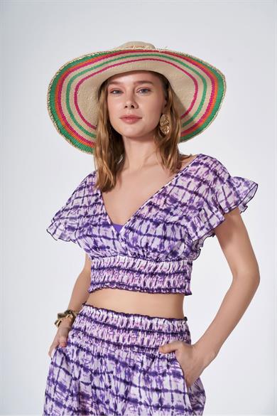Frida Short Purple
