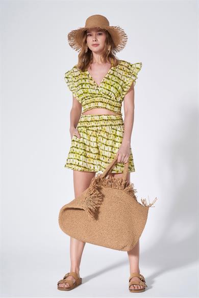 Frida Tee Top Lime