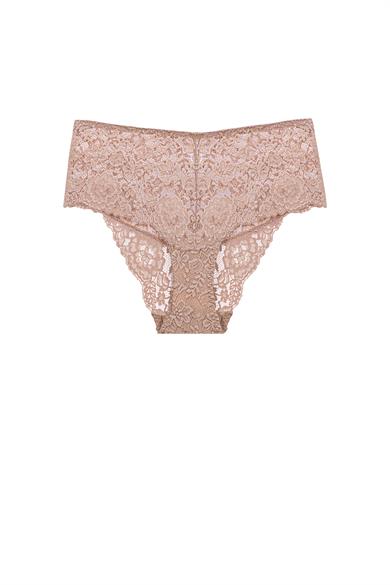 Gıiselle High Waist Briefs Beige