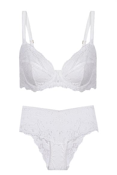 Gıiselle Wire Bra White