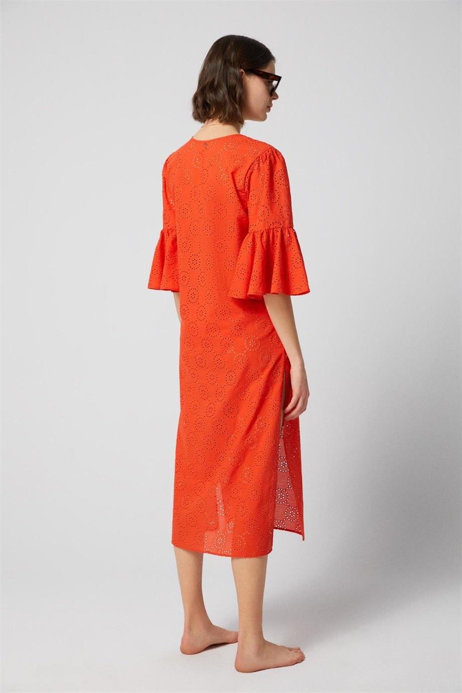 Embroidery Palau Maxi Dress