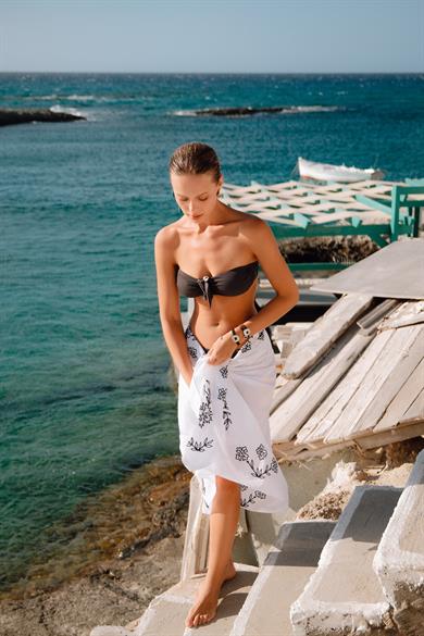 Hematite Bandeau Top