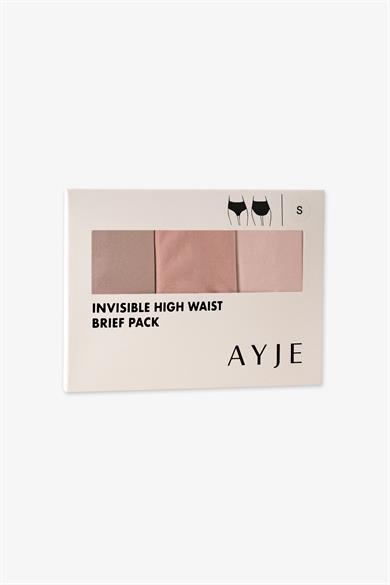 Invısıble Comfort High Waist Briefs 3Pck