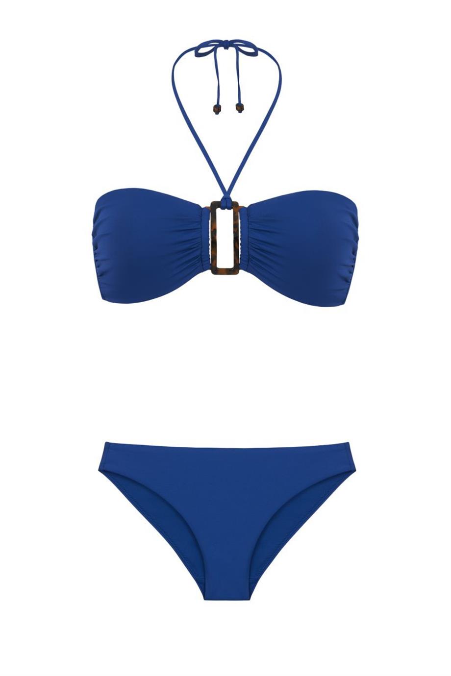 Luxurious Vision Balenli Bikini Üstü