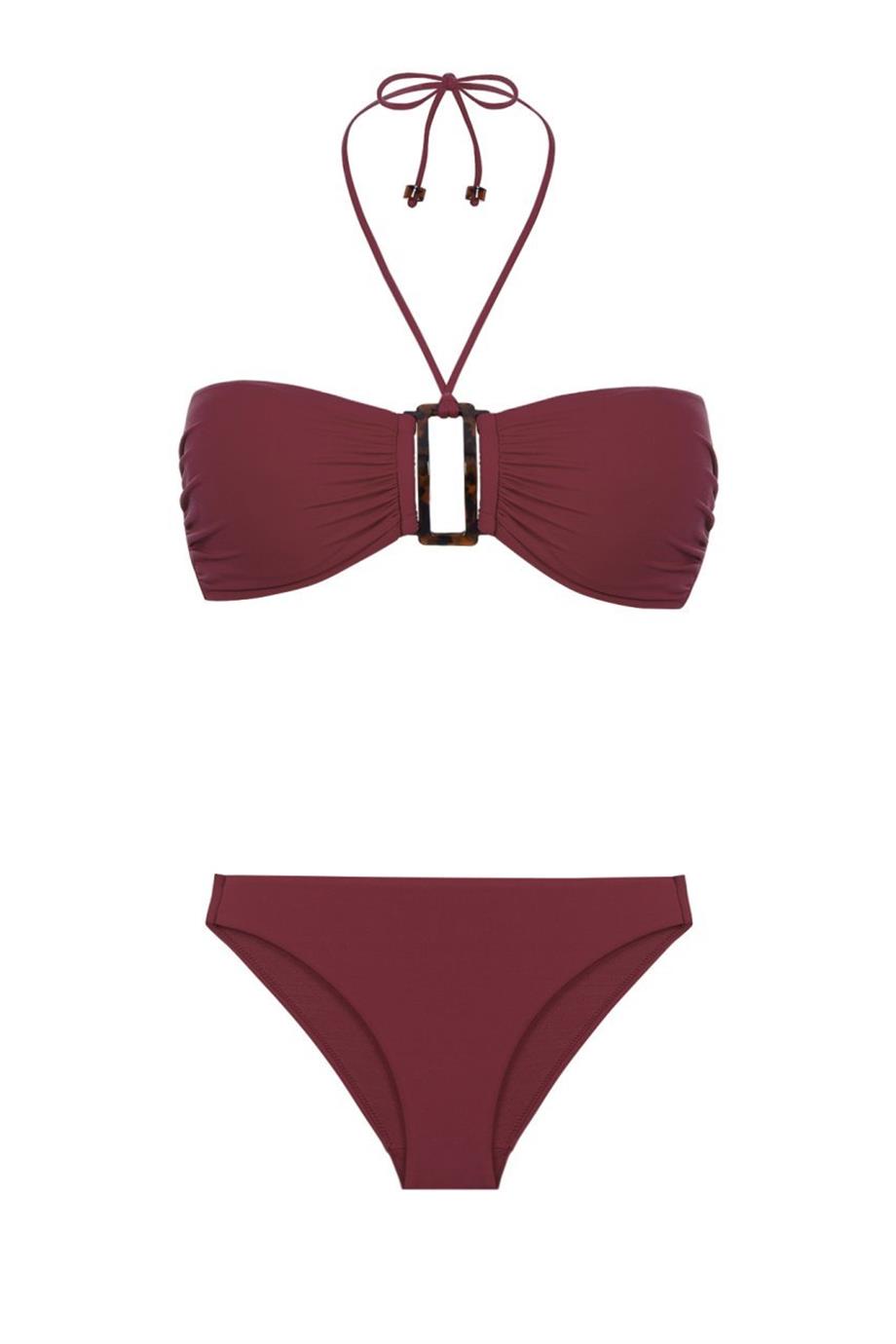 Luxurious Vision Balenli Bikini Üstü