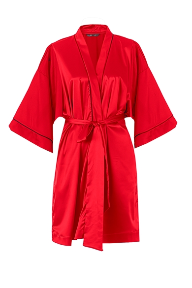 Maresias Kimono Claret Red